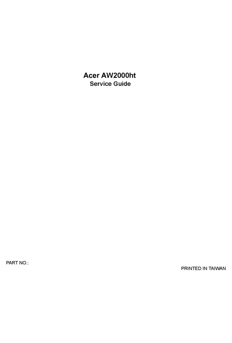 Acer AW2000ht-AW170ht F1 User manual