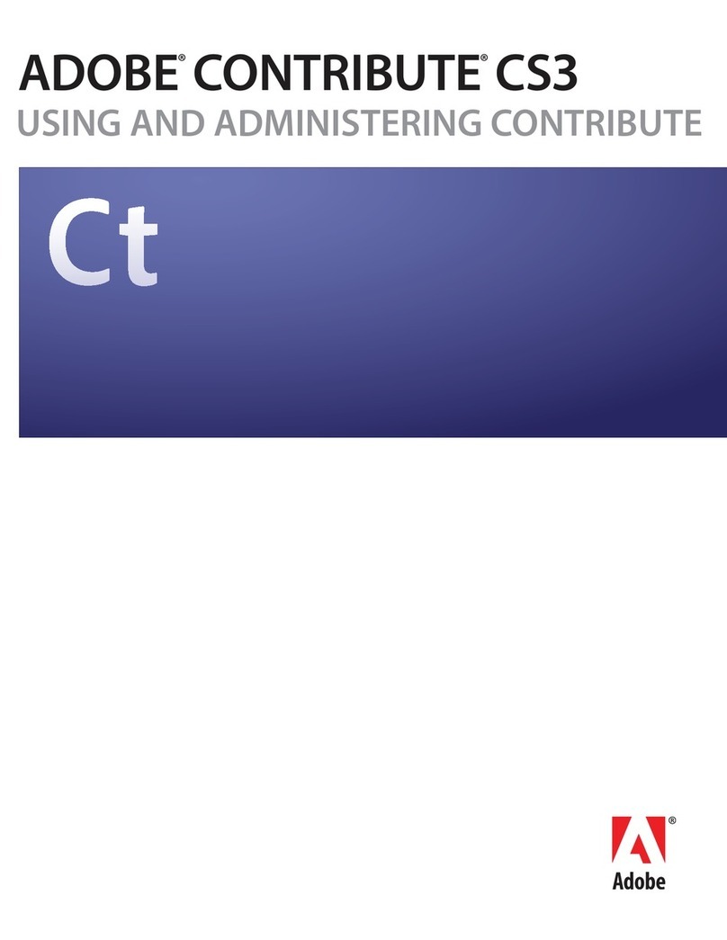 Adobe 65015459 - Contribute CS4 User manual