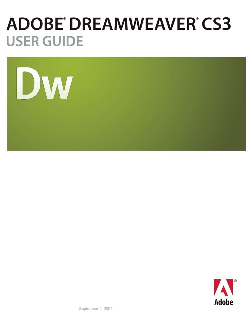 Adobe 38040334 - Dreamweaver CS3 user guide