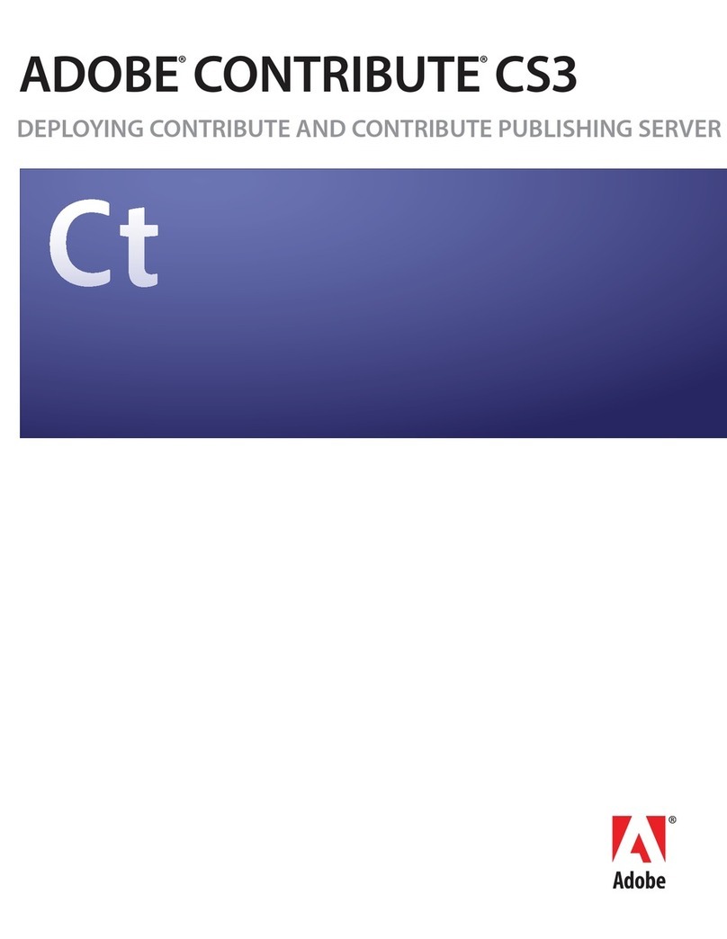 Adobe 65015459 - Contribute CS4 User manual