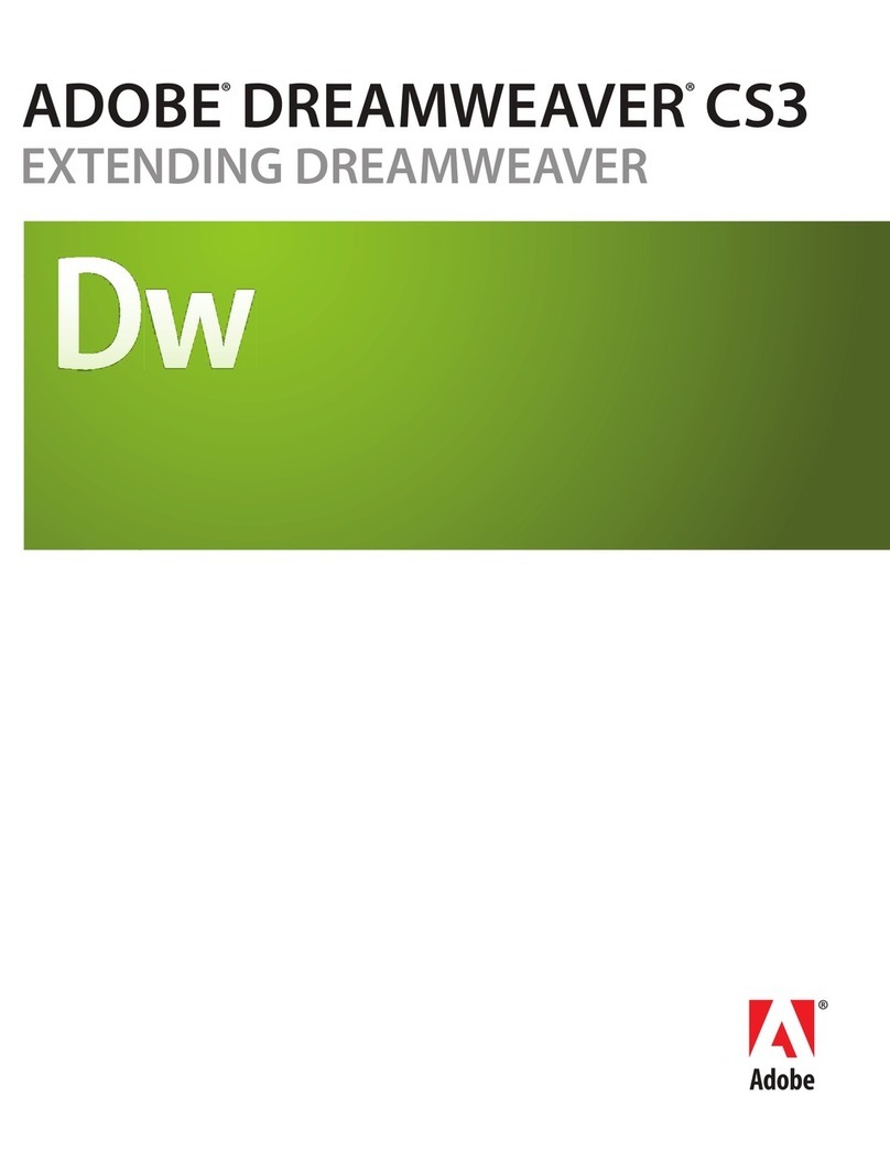 Adobe 38040334 - Dreamweaver CS3 User manual