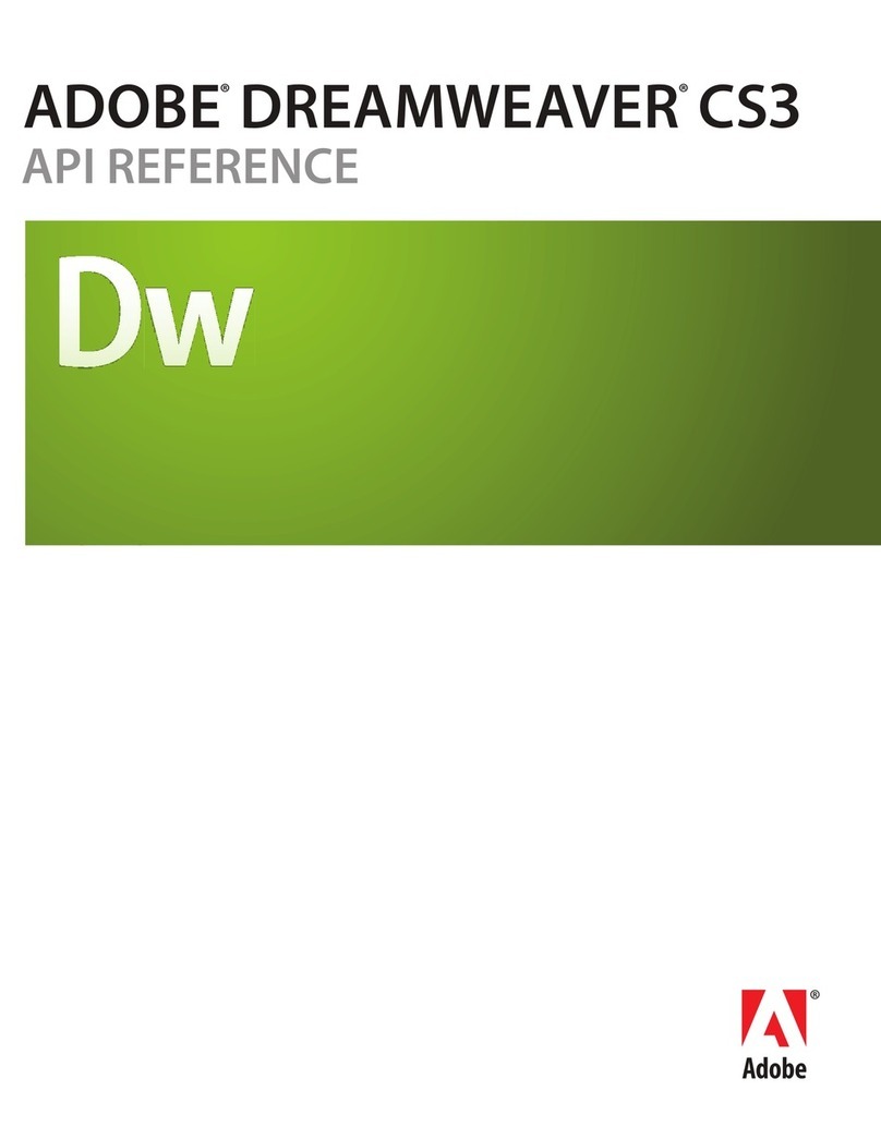 Adobe 38040334 - Dreamweaver CS3 User manual