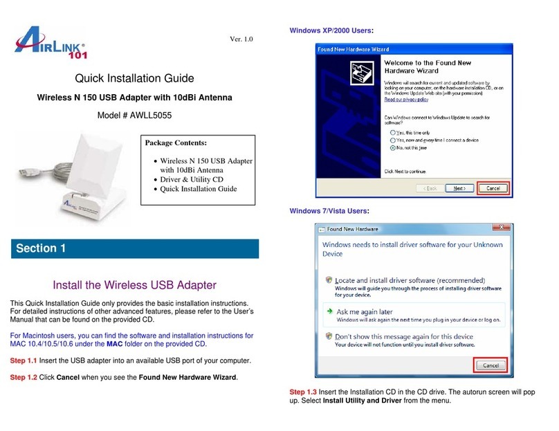Airlink101 AWLL5055 User manual