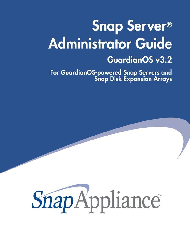Adaptec 5325301638 - Snap Server 4500 NAS Administrator's guide