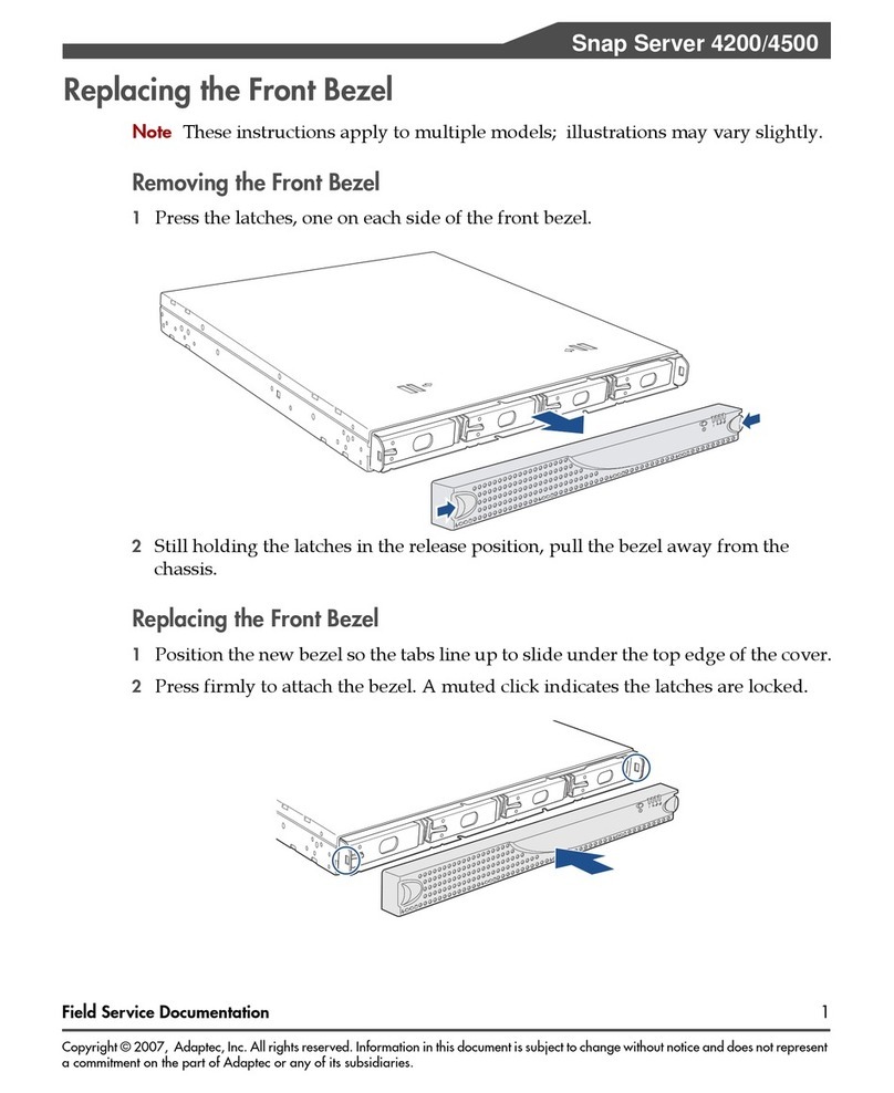 Adaptec 5325301728 - Snap Server 4200 NAS manual Adaptec 5325301728 - Snap Server 4200 NAS manual