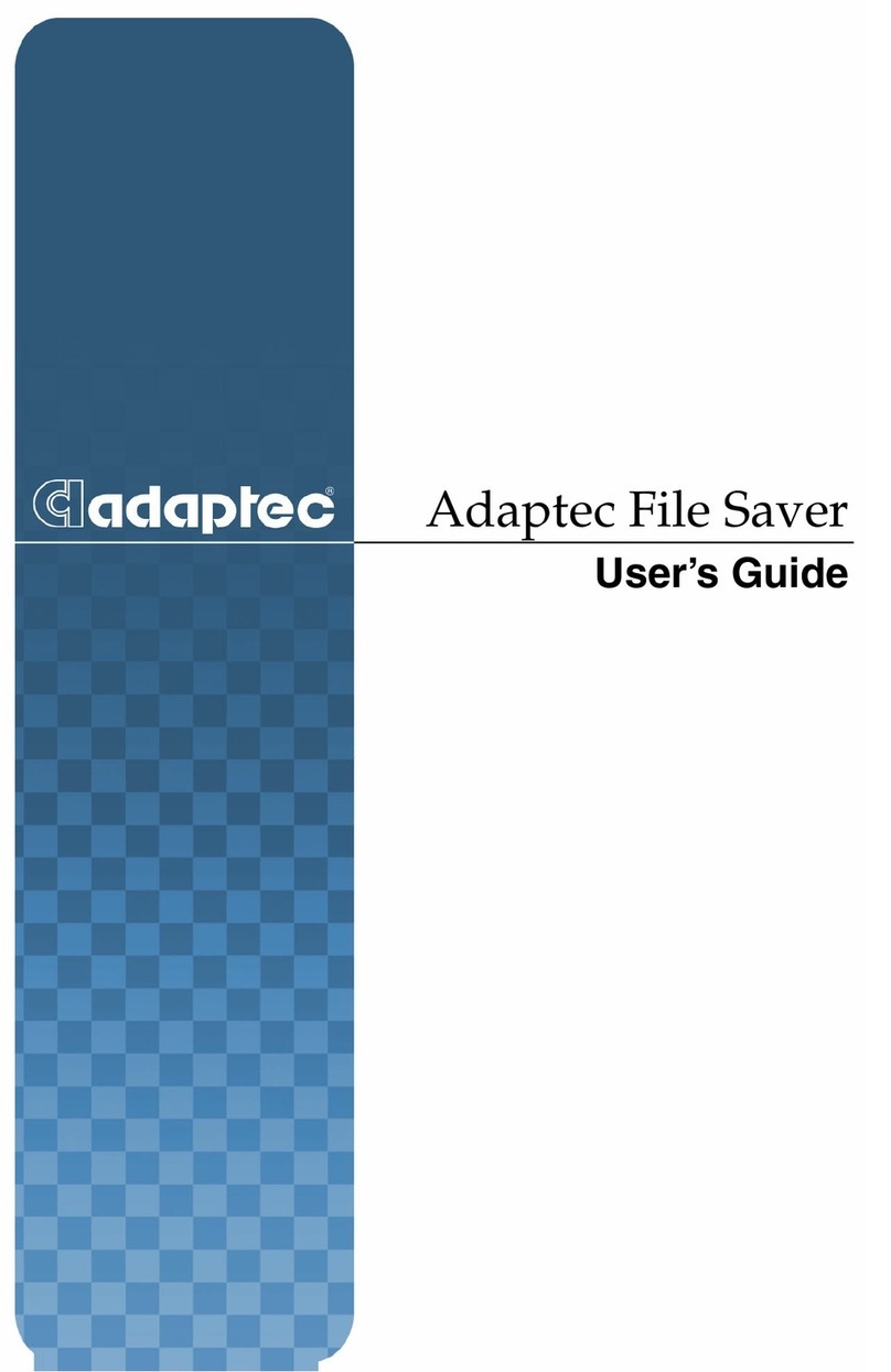 Adaptec 2069300 - File Saver ESA1500 NAS Server user guide