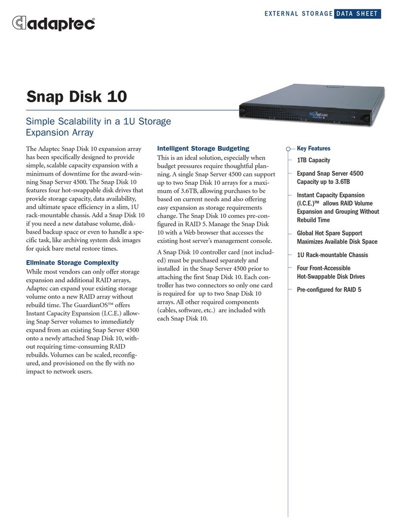 Adaptec 5325301642 datasheet