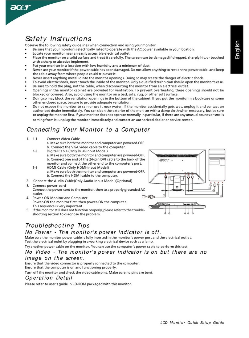 Acer GN245HQ User manual