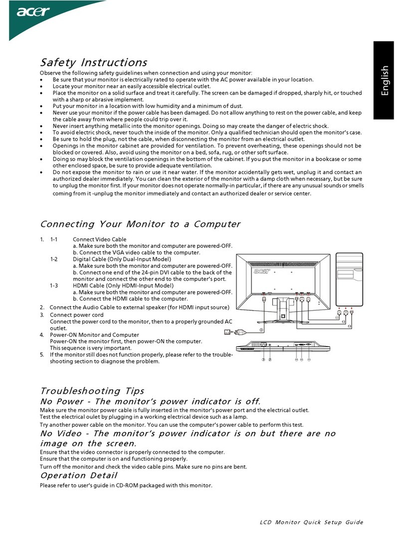 Acer GD235HZ User manual