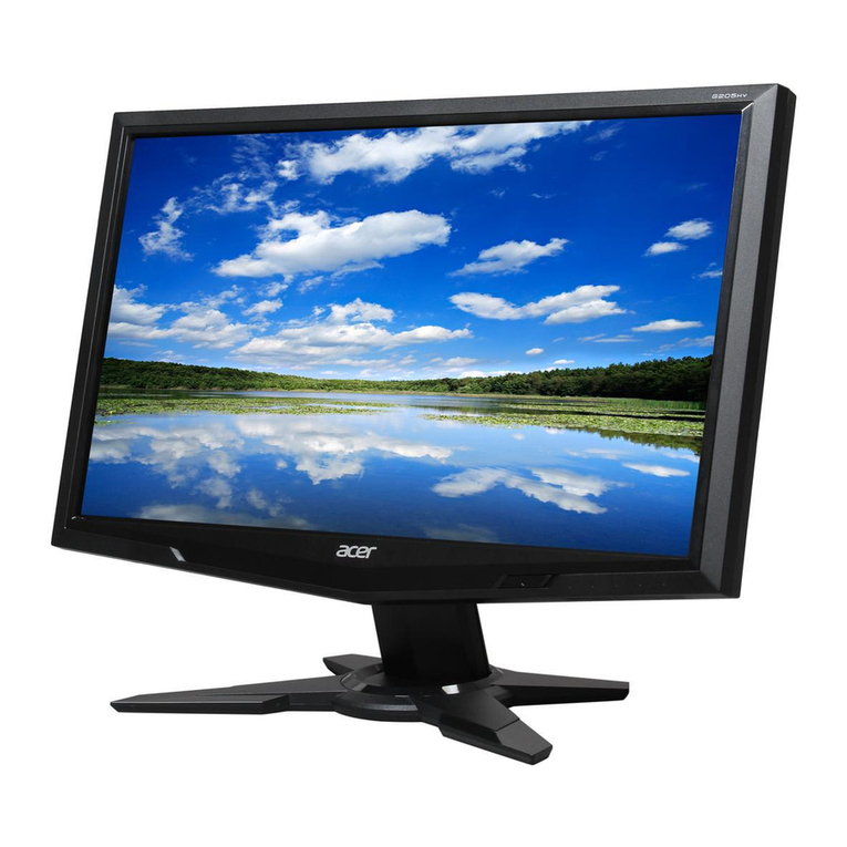 Acer G205HV User manual
