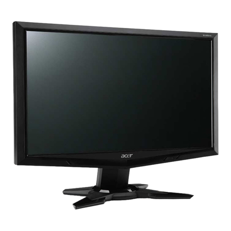 Acer G185H User manual