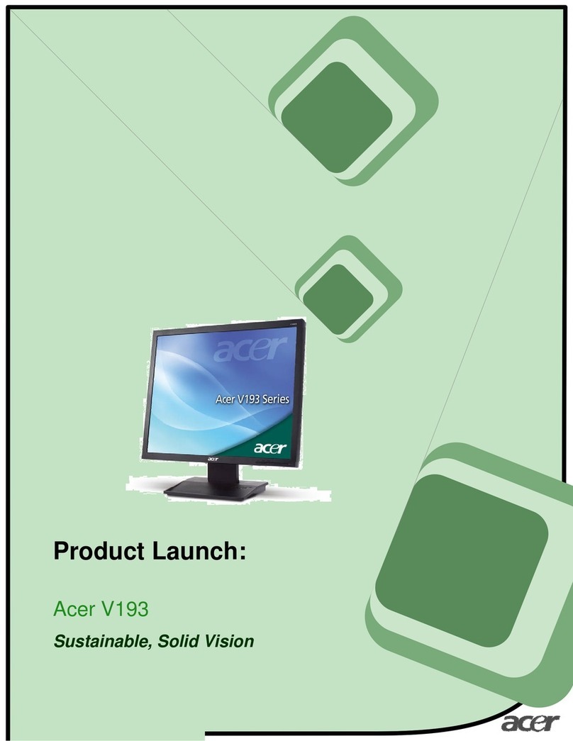Acer V193 Brochure & specs