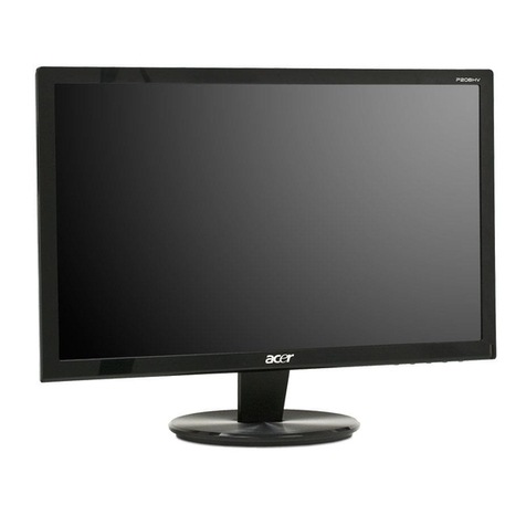 Acer P206HV User manual