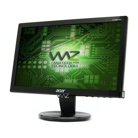 Acer P166HQL User manual