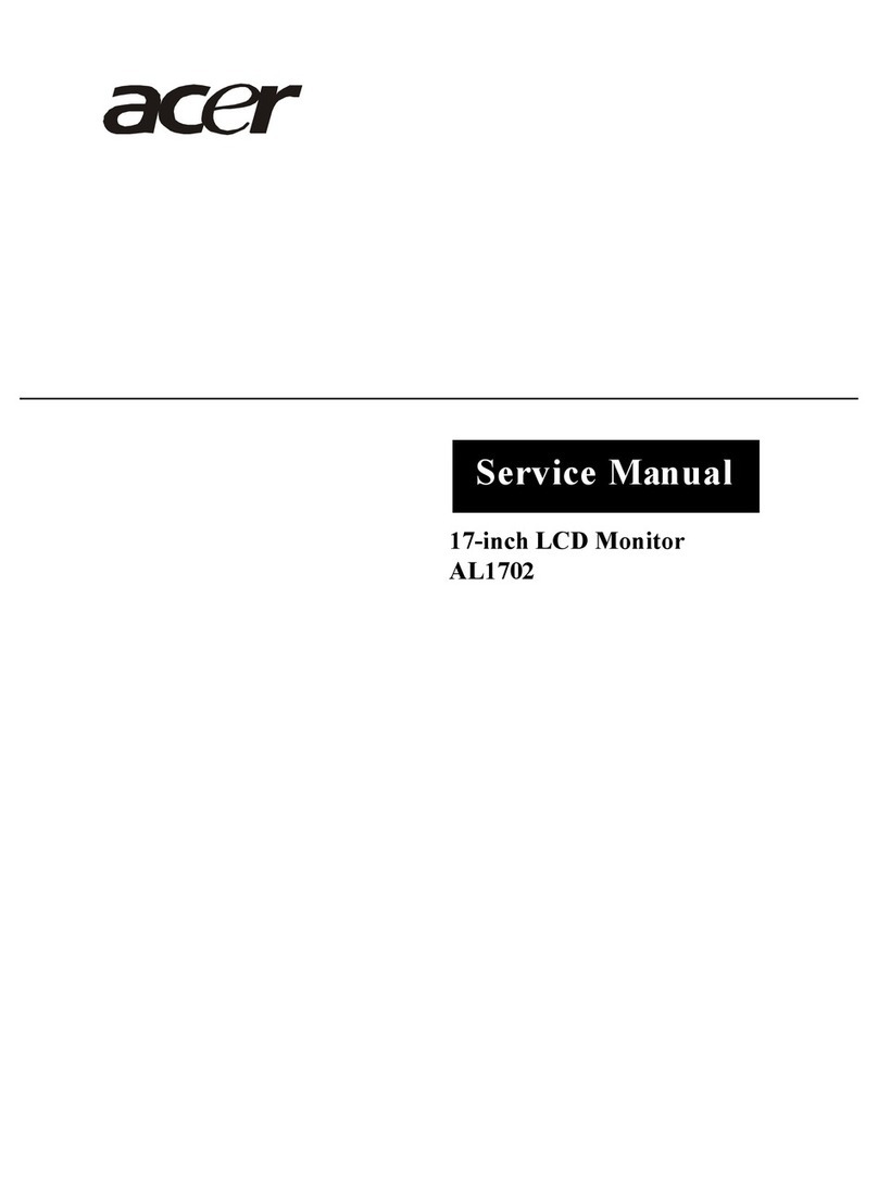 Acer AL1702 User manual