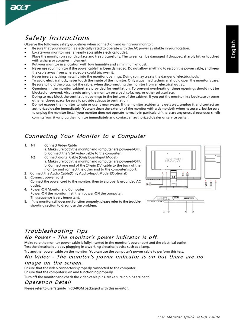 Acer A181HV User manual