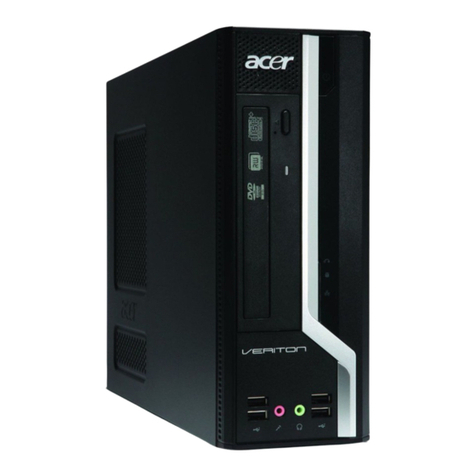 Acer Veriton X680G User manual Acer Veriton X680G User manual