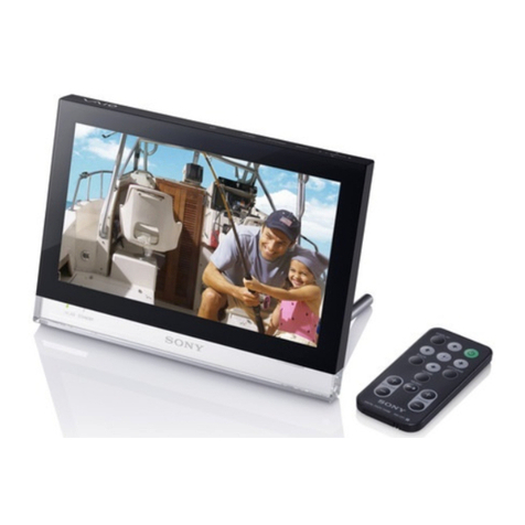 Sony VGF-CP1 - Vaio Wi-fi Photo Frame User manual