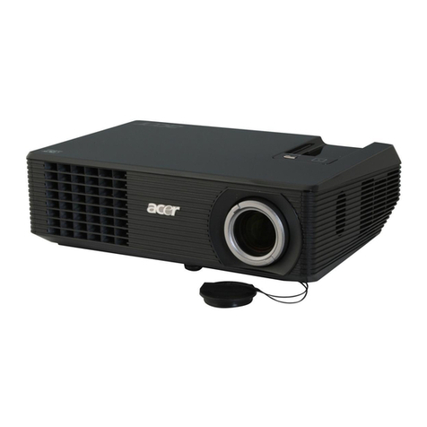 Acer X1160P user guide