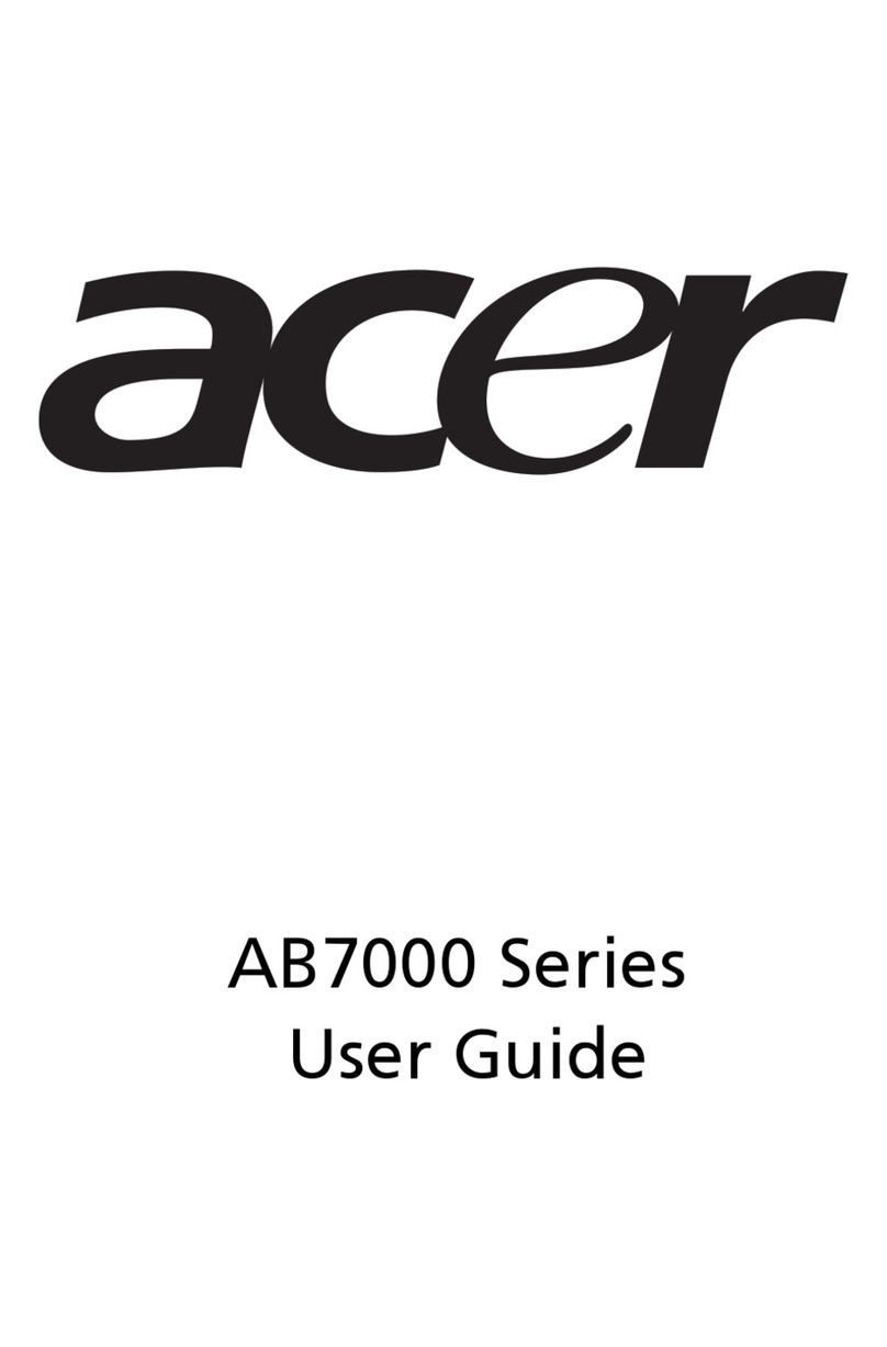 Acer AB460 F1 User manual