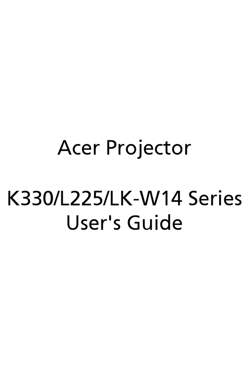 Acer K330 User manual