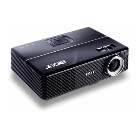 Acer P1200 Series User manual