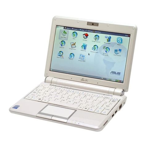 Asus Eee PC 1000HD Mounting instructions