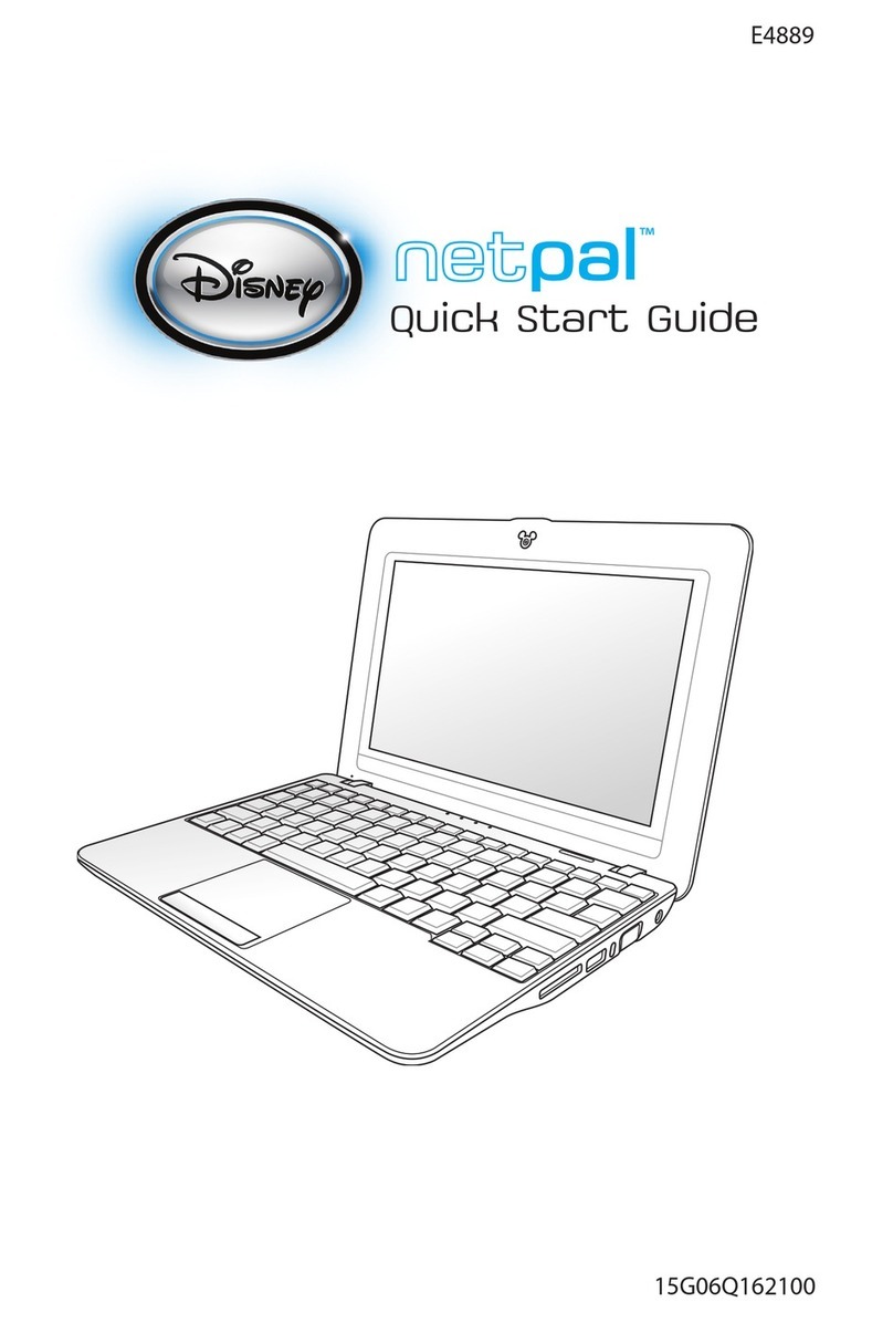 Asus Eee PC MK90H quick start guide