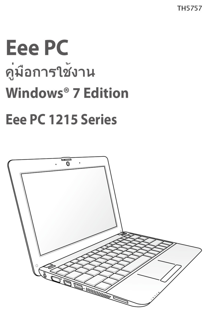 Asus Eee PC R251N User manual
