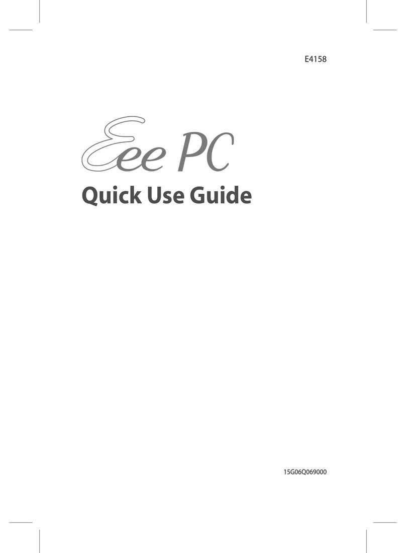 Asus Eee PC 900HD Series Operating manual