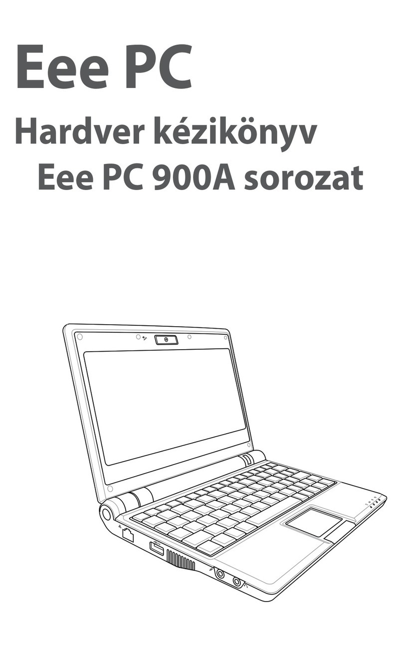 Asus Eee PC 900A Series User manual