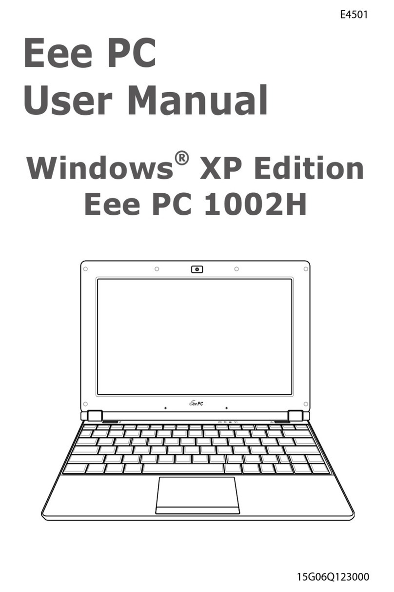 Asus Eee PC 1002H user manual