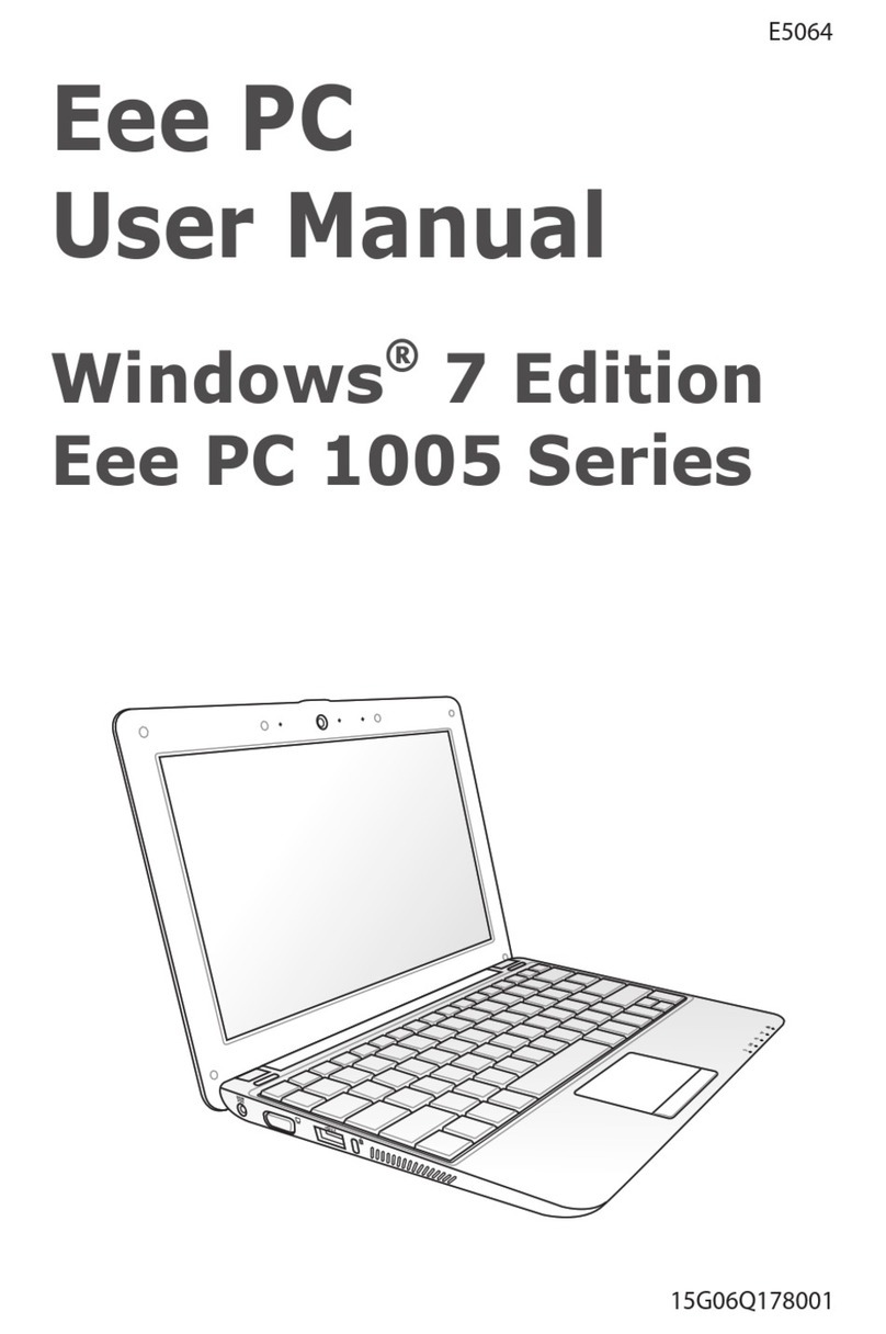 Asus 1005HA-VU1X-BK User manual Asus 1005HA-VU1X-BK User manual