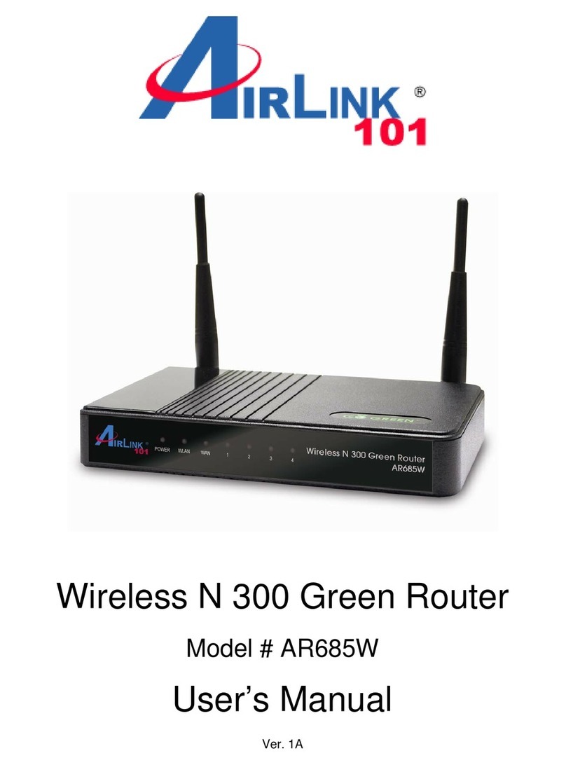 Airlink101 AR685W User manual