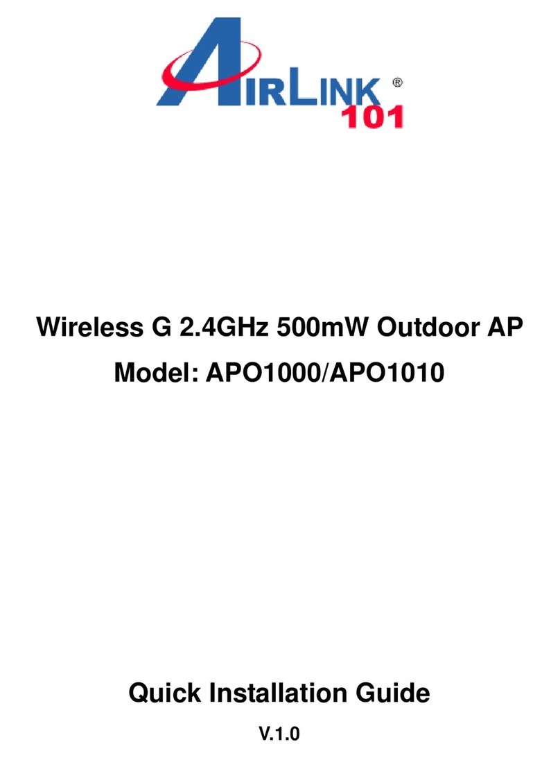 Airlink101 APO1000 User manual Airlink101 APO1000 User manual