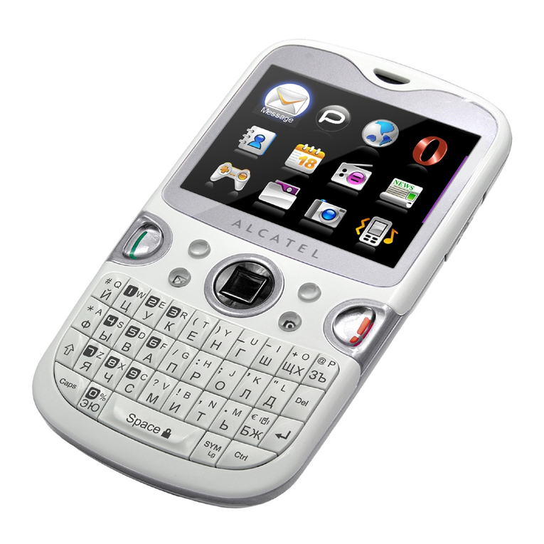 Alcatel OT-802 User manual