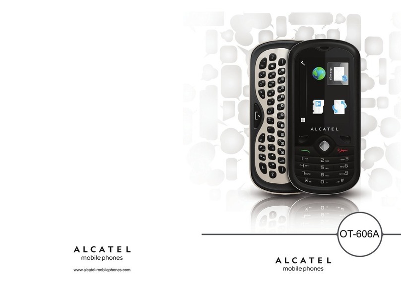 Alcatel OT-606 User manual