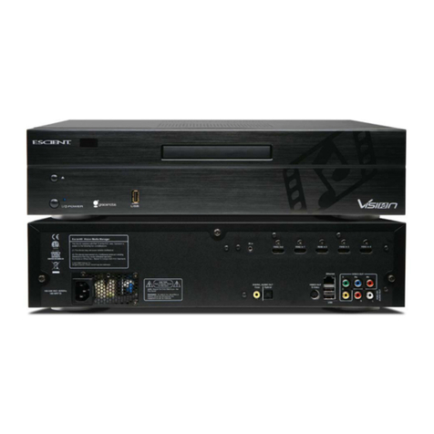 Escient Vision VS-100 User manual