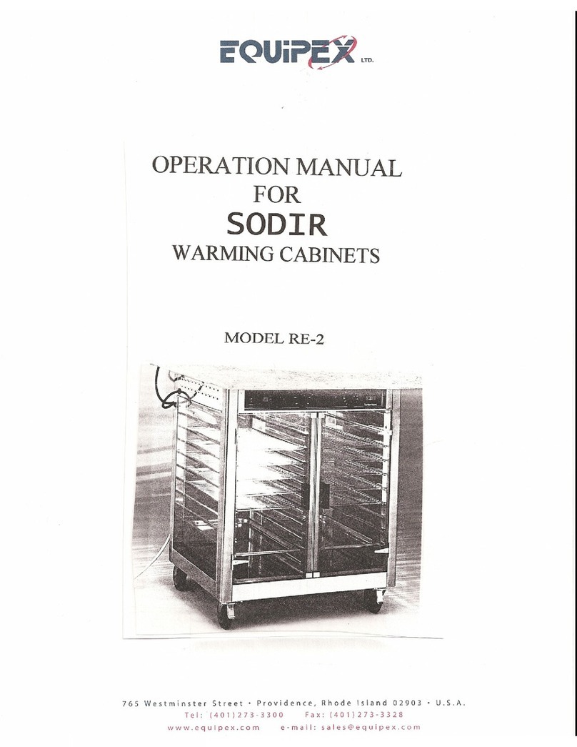 Equipex SODIR RE-2 Operation manual