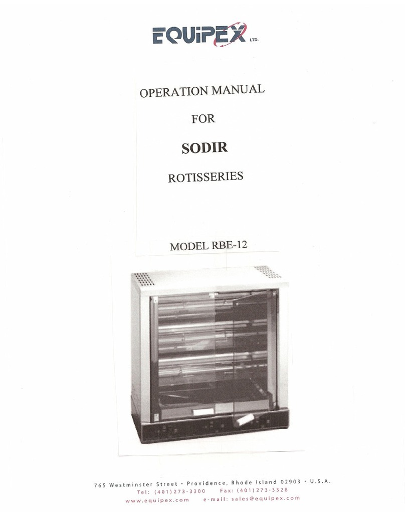 Equipex SODIR RBE-12 Operation manual