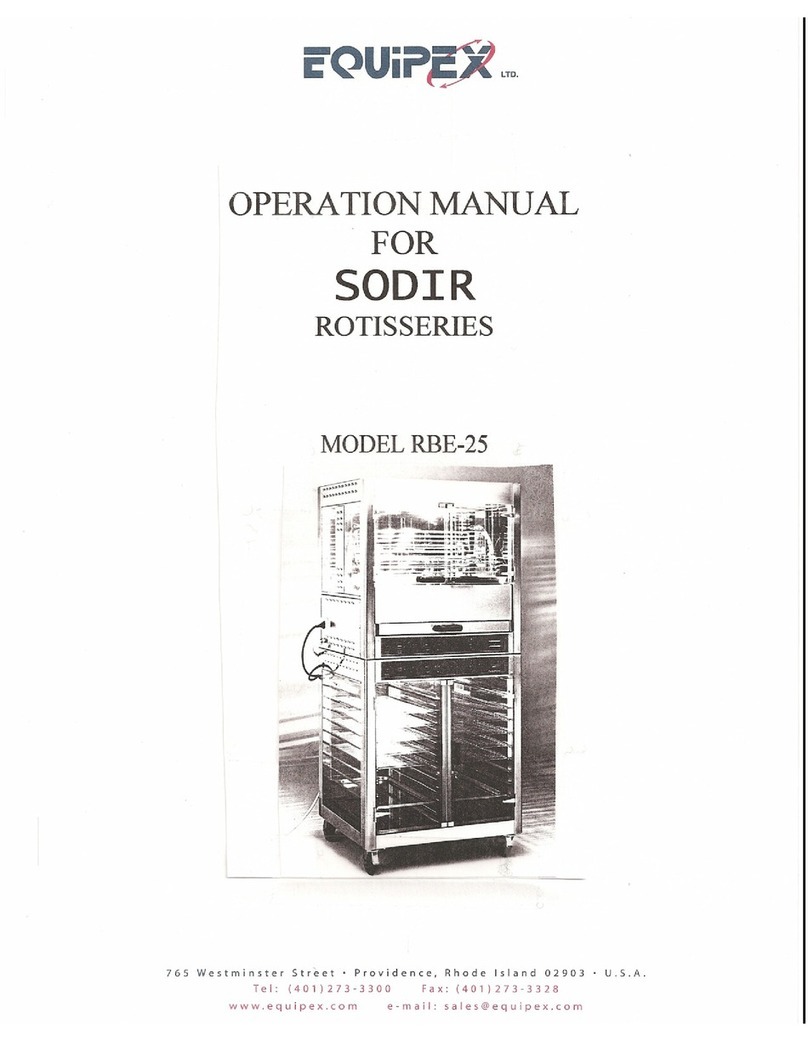 Equipex SODIR RBE-25 Operation manual Equipex SODIR RBE-25 Operation manual