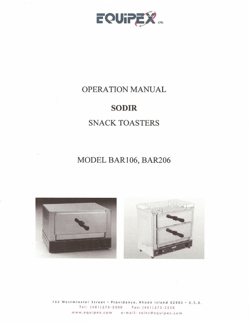 Equipex SODIR BAR106 Operation manual