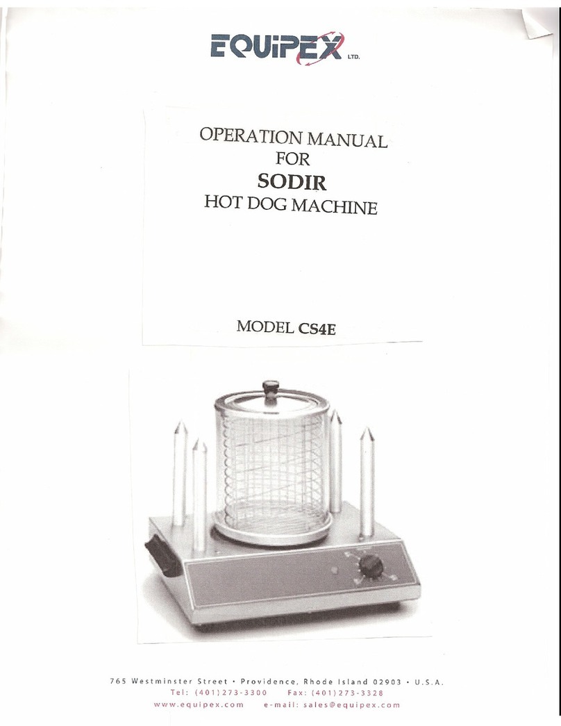 Equipex SODIR CS4E Operation manual