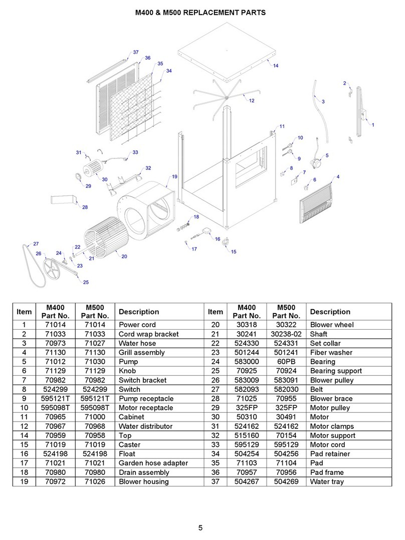 Essick M400 Manual