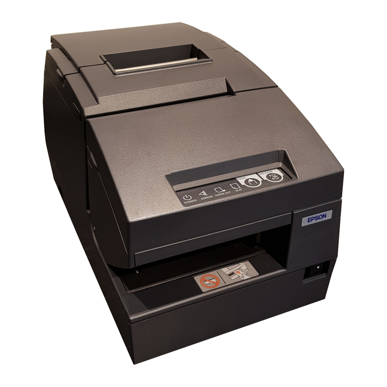Epson TM-H6000II User manual