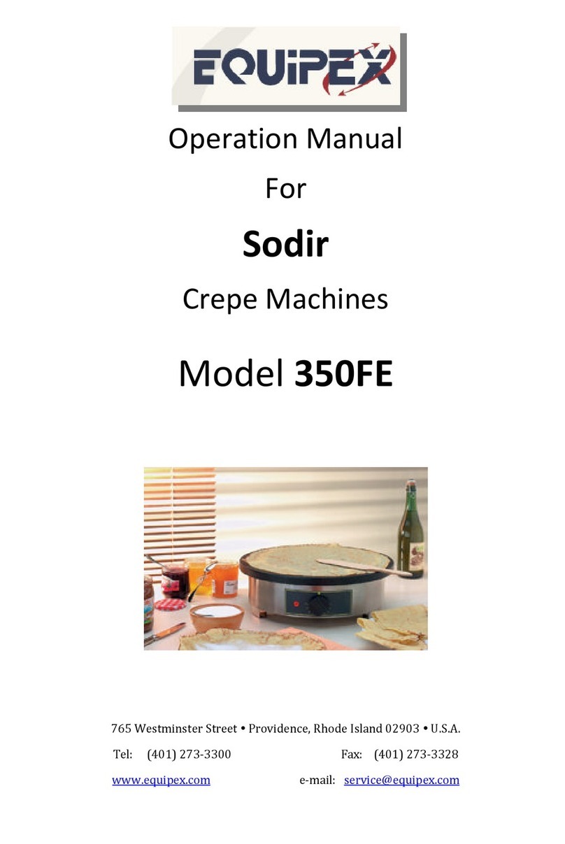 Equipex SODIR 350-FE Operation manual