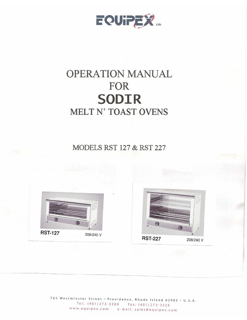Equipex SODIR RST-127 Operation manual