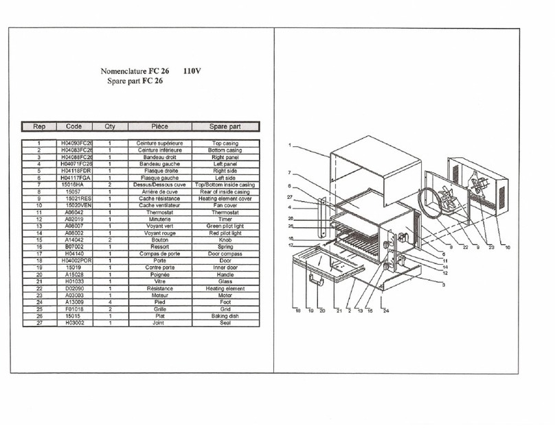 Equipex FC-26 parts manual