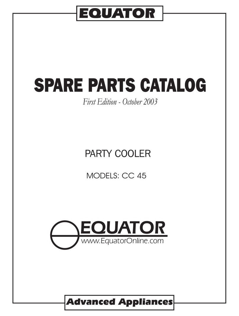 Equator CC45 Spare parts catalog