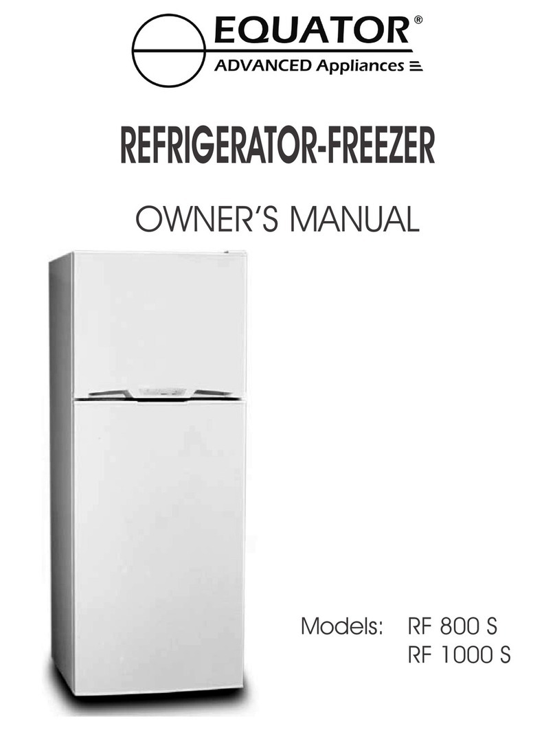 Equator RF 1000 User manual
